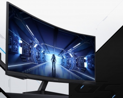 Монитор Samsung 31.5" Odyssey G5 LC32G55T 2xHDMI, DP, VA, 2560x1440, 144Hz, 1ms, CURVED LC32G55TQBIXCI