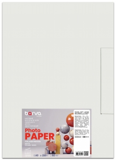 Фотобумага для лазерной печати матовая двусторонняя 220 г/м2, A3, 50 л Everyday Barva (LP-LBE220-463) LP-BAR-LBE220-463