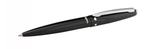 Набор подарочный "Corona": ручка шариковая + брелок, черный Langres