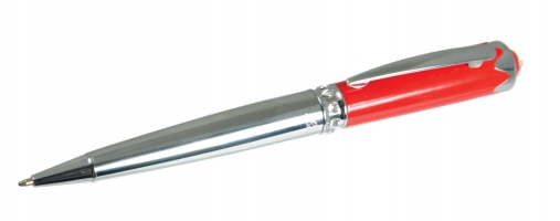 Набор подарочный "Crystal": ручка шариковая + крючок д/сумки, красный Langres LS.122028-05