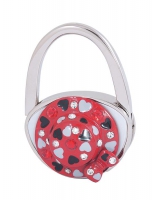 Набір подарунковий "Elegance": ручка кулькова + гачок д/сумки, червоний Langres LS.122029-05