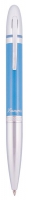 Набір подарунковий "Lightness": ручка кулькова + гачок д/сумки, синій Langres LS.122030-02