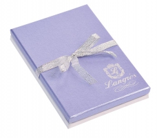 Набор подарочный "Fly": ручка шариковая + брелок + закладка для книг, фиолетовый Langres LS.132001-07