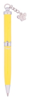Набір подарунковий "Fly": ручка кулькова + брелок + закладка для книг, жовтий Langres LS.132001-08