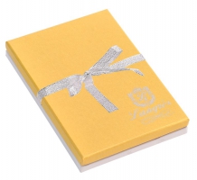 Набор подарочный "Fly": ручка шариковая + брелок + закладка для книг, желтый Langres LS.132001-08