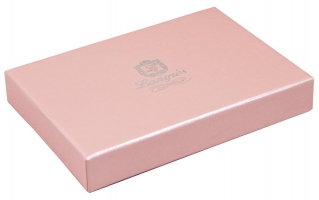 Ручка шариковая "Secret", с кристаллами, розовый, в подарочном футляре Langres LS.401021-10