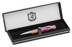 Ручка кулькова "Fancy", рожевий, в подарунковому футлярі Langres