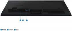 Монітор Samsung 23.8&quot; S24D300 D-Sub, HDMI, IPS, 100Hz LS24D300GAIXCI