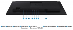 Монітор Samsung 23.8&quot; S24D400 2*HDMI, DP, USB, IPS, 100Hz LS24D400GAIXCI