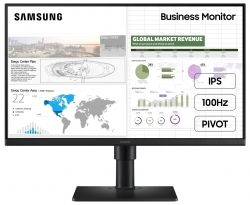 Монітор Samsung 23.8&quot; S24D400 2*HDMI, DP, USB, IPS, 100Hz LS24D400GAIXCI