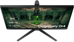 Монитор Samsung 27" Odyssey G4 S27BG400EI 2*HDMI, DP,, IPS, 240Hz, 1ms LS27BG400EIXCI