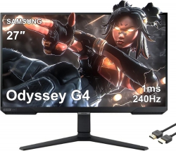 Монітор Samsung 27" Odyssey G4 S27BG400EI 2*HDMI, DP,, IPS, 240Hz, 1ms LS27BG400EIXUA
