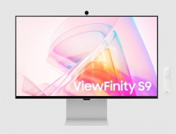 Монітор Samsung 27" ViewFinity S90PC DP, USB, Thunderbolt, Wi-fi, BT, MM, IPS, 5120x2880 LS27C902PAZXUA