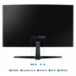 Монітор Samsung 27&quot; S27D366 D-Sub, HDMI, VA, 100Hz, 4ms, CURVED LS27D366GAIXCI