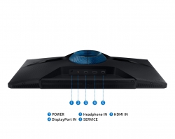 Монітор Samsung 27" S27DG300NI HDMI, DP, VA, 180Hz, 1ms, FreeSync LS27DG300EIXUA