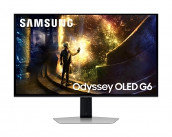 Монітор Samsung 27" Odyssey G6 27DG612S 2*HDMI, DP, USB, OLED, 2560x1440, 240Hz, 0.3ms LS27DG612SIXUA