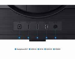 Монітор Samsung 27" Odyssey OLED G6 G60F HDMI, DP, USB, MM, IPS, 2560x1440, 350Hz, 1ms LS27FG606EIXUA