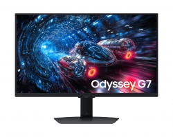 Монітор Samsung 27" Odyssey G7 G70F 4K HDMI, DP, USB, IPS, 3840x2160, 360Hz, 1ms LS27FG706EIXUA