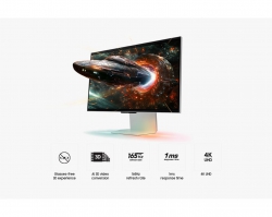 Монітор Samsung 27" Odyssey 3D G90XF HDMI, DP, USB, MM, IPS, 3840x2160, 165Hz, 1ms LS27FG900XIXCI