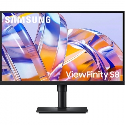 Монітор Samsung 27" ViewFinity S8  HDMI, DP, USB, USB-C, IPS, Pivot LS27H804UAIXUA