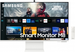 Монітор Samsung 32" 4K Smart Monitor M8 M80C HDMI, USB, USB-C, BT, VA, 3840x2160, 4ms LS32CM801UIXUA