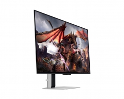 Монітор Samsung 32" Odyssey G80SD HDMI, DP, USB, Bluetooth, OLED, 3840x2160, 240Hz, 0.3ms, G-Sync Compatible LS32DG800SZXUA