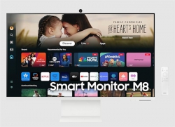 Монітор Samsung 31.5&quot;Smart M8 S32BM801 HDMI, USB, Bluetooth, MM, Cam, VA, 3840x2160, 4ms LS32DM801UIXUA