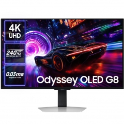 Монітор Samsung 32&quot;Odyssey G81SF HDMI, DP, USB-C, Bluetooth, VA, 3840x2160, 240Hz, 0,03ms LS32FG812SIXCI