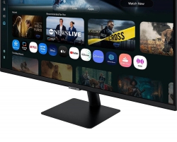 Монітор Samsung 32&quot; S32FM702 2xHDMI, USB, Bluetooth, MM, VA, 3840x2160, 4ms LS32FM702UIXUA
