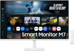 Монітор Samsung 32&quot; S32FM703 2xHDMI, USB, Bluetooth, MM, VA, 3840x2160, 4ms LS32FM703UIXUA
