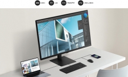 Монітор Samsung 37"S37D802 HDMI, DP, USB, VA, 3840x2160, 4ms LS37D802UAIXUA