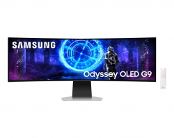 Монітор Samsung 48.7"Odyssey OLED G9 G952 HDMI, DP, USB, MM, OLED, 5120x1440, 32:9, 240Hz, 0.3ms, CURVED LS49DG952SZXUA