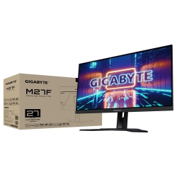 Монітор LCD GIGABYTE 27" M27F-A, 3xHDMI, DP, 2xUSB, USB-C, MM, IPS, 165Hz, 1mc, 99%sRGB, AdaptiveSync, HDR400 M27F-A-EK