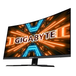 Монитор LCD GIGABYTE 31.5" M32QC, 2xHDMI, DP, USB-C (18W), 2xUSB3.0, KVM, VA, Curved, 2560x1440, 170Hz, 1ms, DCI-P3 94%, HDR400, FreeSync M32QC-EK