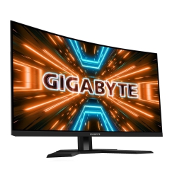Монітор LCD GIGABYTE 31.5" M32UC 2xHDMI, DP, USB-C, 3xUSB, MM, VA, 3840x2160, 144Hz, 1ms, 93%DCI-P3, CURVED, AdaptiveSync, HDR400 M32UC-EK