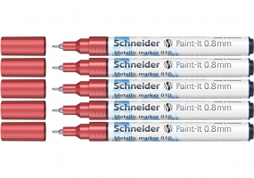 Маркер металлик Schneider Paint-It 0,8 мм красный ML01001124