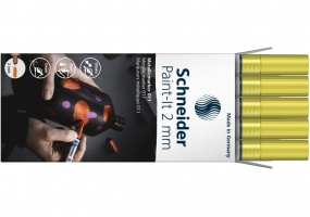 Маркер металлик Schneider Paint-It 2.0 мм желтый ML01101063