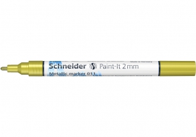 Маркер металлик Schneider Paint-It 2.0 мм желтый ML01101063