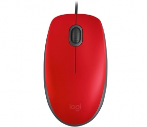 Миша Logitech m110 silent USB red (910-005489) MOU-LOG-M110-USB-R