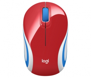 Мышь беспроводная Logitech m187 USB red (910-002732) MOU-LOG-M187-WIRL-R