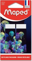 Набір гумок DEEPSEA PARADISE  в блістерній картці по 2шт Maped MP.116116