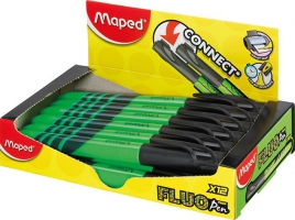 Текст-маркер FLUO PEPS Pen, зеленый Maped MP.734033