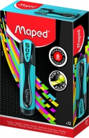 Текст-маркер FLUO PEPS Ultra Soft, синий Maped MP.746030