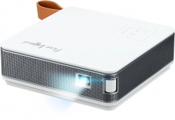 Проектор портативный AOpen PV12p WVGA, 800 LED lm, LED, 1.3, WiFi, серый MR.JW211.002
