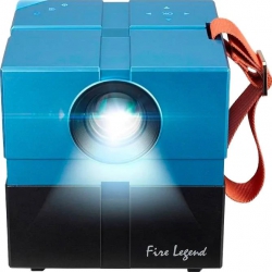 Проєктор AOpen QH12a HD, 135 lm, LED, 1.3, WiFi, Aptoide MR.JWV11.001