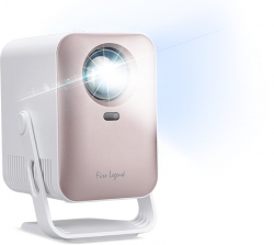 Проектор AOpen QH31s HD, 150 lm, LED, 1.36, WiFi, розовый, Whale TV MR.JYQ11.001