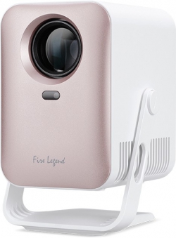 Проектор AOpen QH31s HD, 150 lm, LED, 1.36, WiFi, розовый, Whale TV MR.JYQ11.001