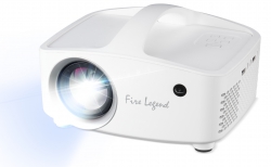 Проєктор AOpen QF13s FHD, 350 lm, LED, 1.37, WiFi, серый, Whale TV MR.P0711.001