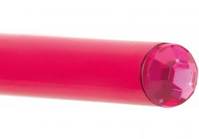 Олівець чорнографітний HB із рожевим кристалом MAXI MX14907