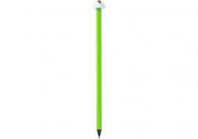 Олівець чорнографітний HB із фігуркою "Тістечко", зелене покриття MAXI MX14928